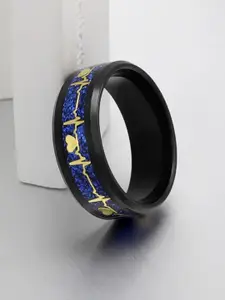 MEENAZ Men Silver Plated Finger Ring