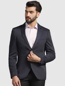 Blackberrys Shawl Collar Long Sleeves Slim-Fit Single Breasted Formal Blazer