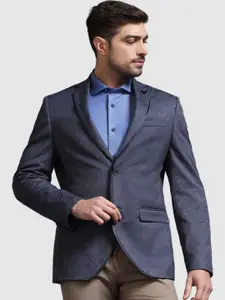 Blackberrys Shawl Collar Long Sleeves Slim-Fit Single Breasted Blazer
