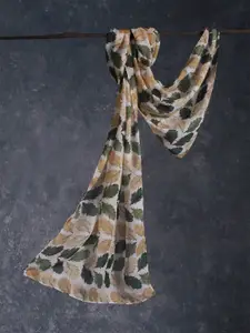 CrossKulture Women Tropical Printed Scarf