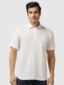 Blackberrys India Slim Spread Collar Cotton Casual Shirt
