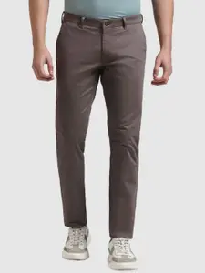 Blackberrys Men Slim Fit Low-Rise Regular Trousers