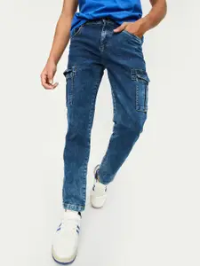 max Boys Mid-Rise Cotton Jeans