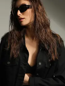 Vero Moda Women Rectangle Sunglasses with UV Protected Lens 2426272001