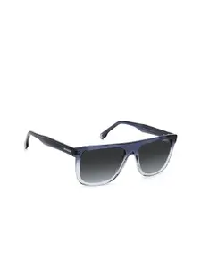 Carrera Men Rectangle Sunglasses with UV Protected Lens 204323WTA56GB