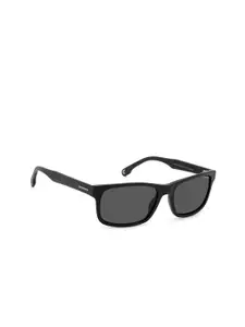 Carrera Men Rectangle Sunglasses with UV Protected Lens 20537200357M9