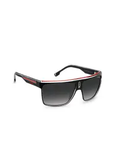 Carrera Men Rectangle Sunglasses with UV Protected Lens 204837T4O639O