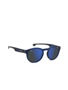Carrera Men Round Sunglasses with UV Protected Lens 205426PJP51XT