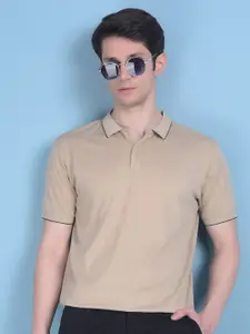 Crimsoune Club Polo Collar Slim Fit Cotton T-shirt