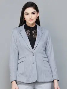 CODE by Lifestyle Striped Single-Breasted Blazers