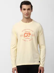 Peter England Casuals Graphic Printed Pullover Sweatshirt
