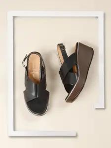 Bruno Manetti Strappy Wedge Heels