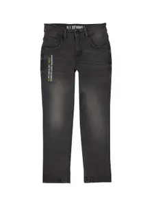 Gini and Jony Boys Clean Look Mid-Rise Light Fade Cotton Jeans