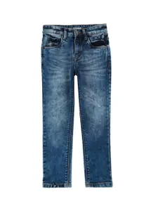 Gini and Jony Boys Clean Look Mid-Rise Heavy Fade Cotton Jeans