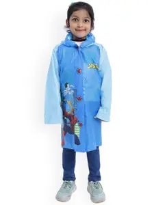 Zacharias Girls PVC Waterproof Long Raincoat