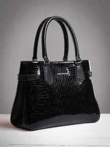 Gauge Machine Black Chic Noir Handbag