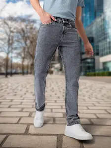 Urbano Fashion Men Regular Fit Washed Stretchable Jeans