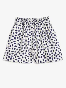 Campana Girls Printed Shorts