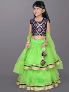 BAESD Girls Ready to Wear Lehenga & Blouse With Dupatta