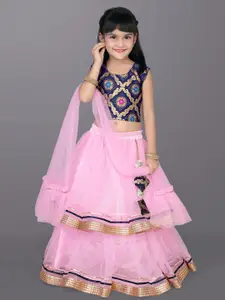 BAESD Girls Ready to Wear Lehenga & Blouse With Dupatta
