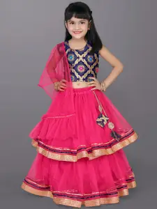 BAESD Girls Ready to Wear Lehenga & Blouse With Dupatta