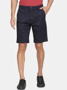 t-base Men Conversational Printed Cotton Chino Shorts