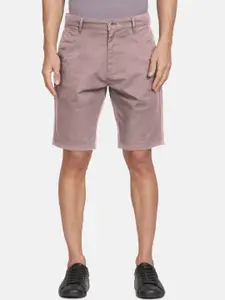 t-base Men Geometric Printed Cotton Chino Shorts