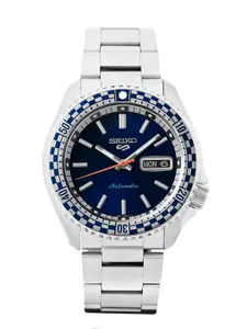 SEIKO Men Stainless Steel Analogue Automatic Motion Powered Watch SRPK65K1