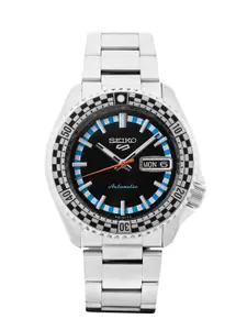SEIKO Men 5 Sports Stainless Steel Analogue Automatic Motion Powered Watch SRPK67K1