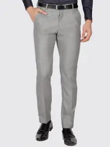 Berkshire Men Textured Smart Slim Fit Trousers