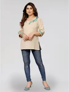 PYARI - A style for every story Linen Boxy Top
