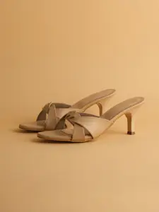 ERIDANI Women Slim Heeled Sandals