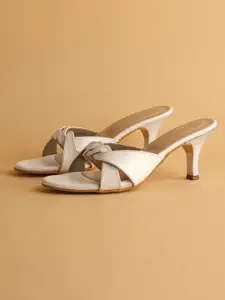 ERIDANI Women  Slim Heeled Sandals