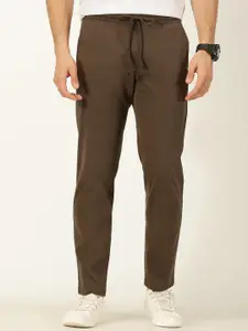 Thomas Scott Men Smart Mid Rise Cotton Chinos Trousers
