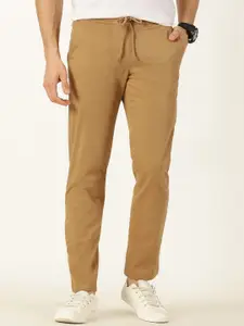 Thomas Scott Men Smart Mid Rise Cotton Chinos Trousers