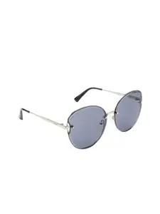 POPPY Women Butterfly Sunglasses with UV Protected Lens PO-5006-C03-Silver
