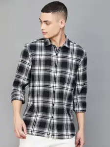 Fame Forever by Lifestyle Men Tartan Checks Opaque Checked Casual Shirt