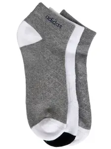 ADIDAS Men Pack of 3 Assorted Flat Low Cut Socks