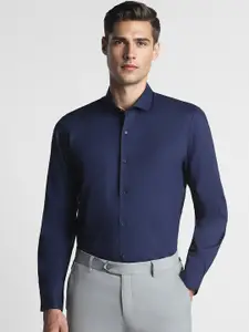 Peter England Men Slim Fit Opaque Formal Shirt