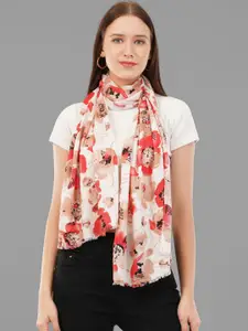 CrossKulture Women Floral Printed Scarf