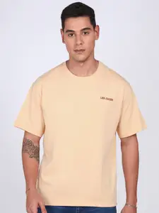 Lee Men Printed Crew Neck Oversized Fit Tshirt