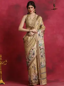 Saree mall Floral Printed Bagh Saree