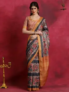 Saree mall Floral Printed Bagh Saree