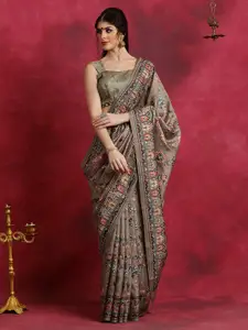 Saree mall Ethnic Motifs Printed Bagh Saree