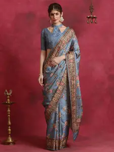 Saree mall Floral Printed Bagh Sarees