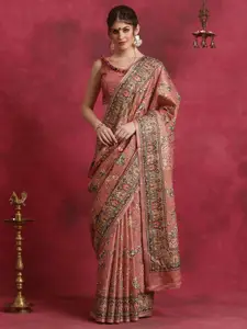 Saree mall Ethnic Motifs Printed Bagh Saree