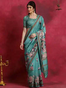 Saree mall Floral Printed Bagh Sarees
