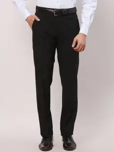 Raymond Men Mid-Rise Plain Formal Trousers
