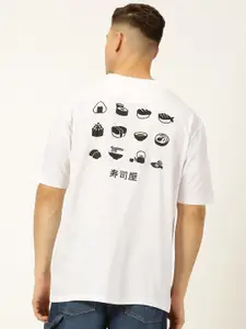 Thomas Scott Printed Oversized Drop-Shoulder T-shirt