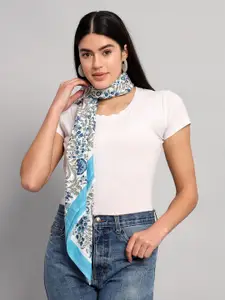 HANDICRAFT PALACE Hand Block Printed Cotton Scarf